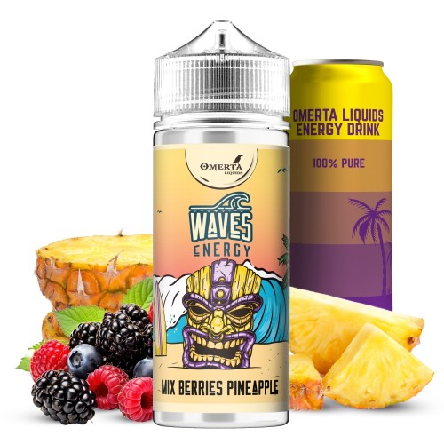 WAVES ENERGY MIX BERRIES PINEAPPLE 30ml/120ml